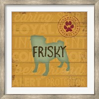 Frisky Dog Fine Art Print