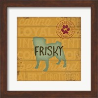 Frisky Dog Fine Art Print