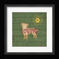 Loving Dog Framed Print