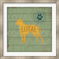 Loyal Dog Fine Art Print