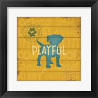 Playful Dog Fine Art Print