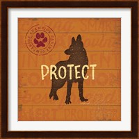 Protect Dog Fine Art Print