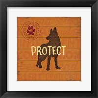 Protect Dog Fine Art Print