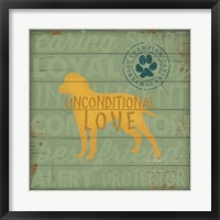 Unconditional Love Dog Fine Art Print
