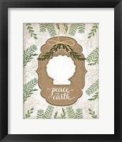 Coastal Christmas Peace Fine Art Print