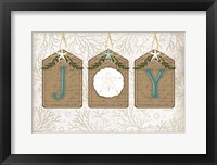 Coastal Christmas Joy II Fine Art Print