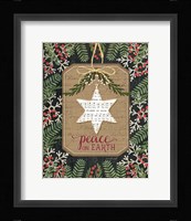 Peace on Earth Framed Print