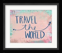 Travel the World Framed Print