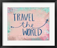 Travel the World Framed Print