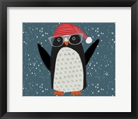Hip Penguin Fine Art Print