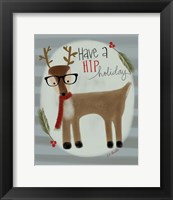 Hip Reindeer Fine Art Print