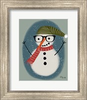 Hip Snowman Fine Art Print