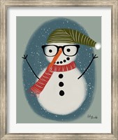 Hip Snowman Fine Art Print