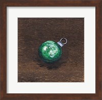 Green Bulb Fine Art Print
