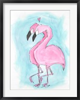 Flamingos Fine Art Print