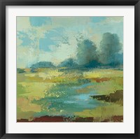 Windsor Blue Field IV Framed Print