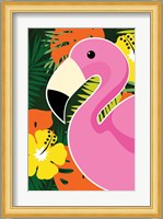 Tropical Flamingo Fine Art Print