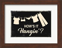 How's it Hangin'? Fine Art Print