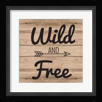 Wild & Free Framed Print