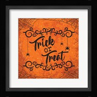 Trick or Treat Framed Print