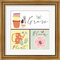 Garden Goddess - Grow, Plant, Bloom Fine Art Print