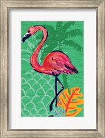 Tropical Flamingo Fine Art Print