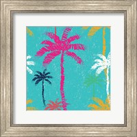 Tropical Palm Tree Pattern Fine Art Print