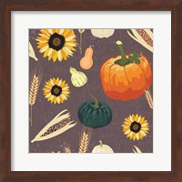Autumn Harvest Pattern Fine Art Print