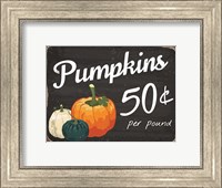 Pumpkins 50 Cents Fine Art Print