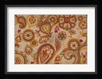 Linen Paisley Fine Art Print