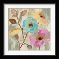 Fog and Flowers III Framed Print