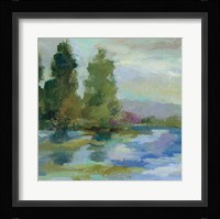 Sunrise at the Lake I Framed Print