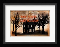 Very Scary Halloween Framed Print