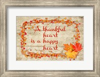 Thankful Happy Heart Fine Art Print