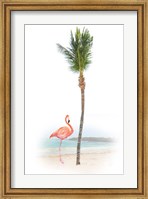 Flamingo in Paradise Fine Art Print