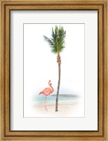 Flamingo in Paradise Fine Art Print