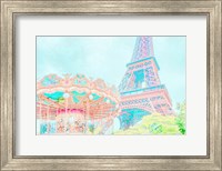 Cotton Candy Carousel Fine Art Print