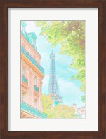 Eiffel Tower Pastel Fine Art Print