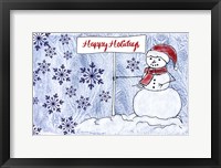 Happy Holidays Fine Art Print