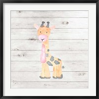 Watercolor Giraffe Fine Art Print
