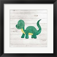 Water Color Dino VI Framed Print