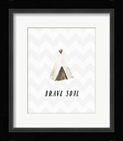 Brave Soul Framed Print
