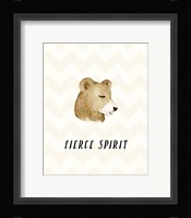Fierce Spirit Framed Print