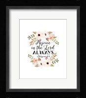 Philippians 4:4 Fine Art Print