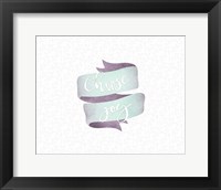 Choose Joy Banner Fine Art Print