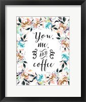 You, Me and Coffee Fine Art Print