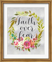 Faith Over Fear Fine Art Print