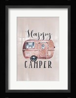 Happy Camper Framed Print