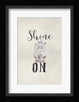 Shine On Framed Print