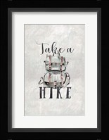 Take a Hike Framed Print